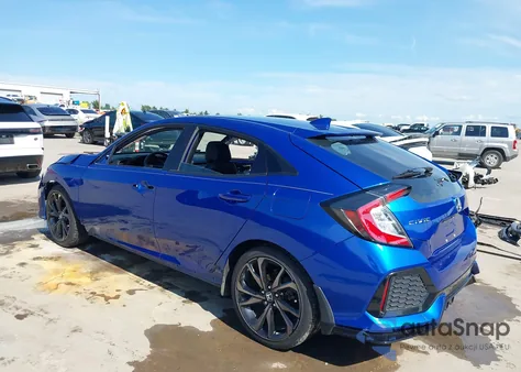 2018 Honda Civic Sport Touring z USA, uszkodzony, nr VIN SHHFK7H92JU234495